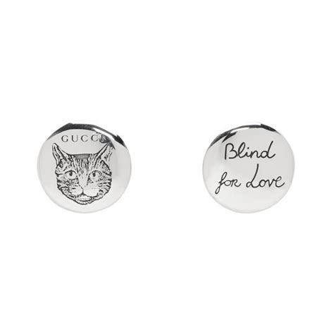 gucci blind for love charm|blind for love gucci earrings.